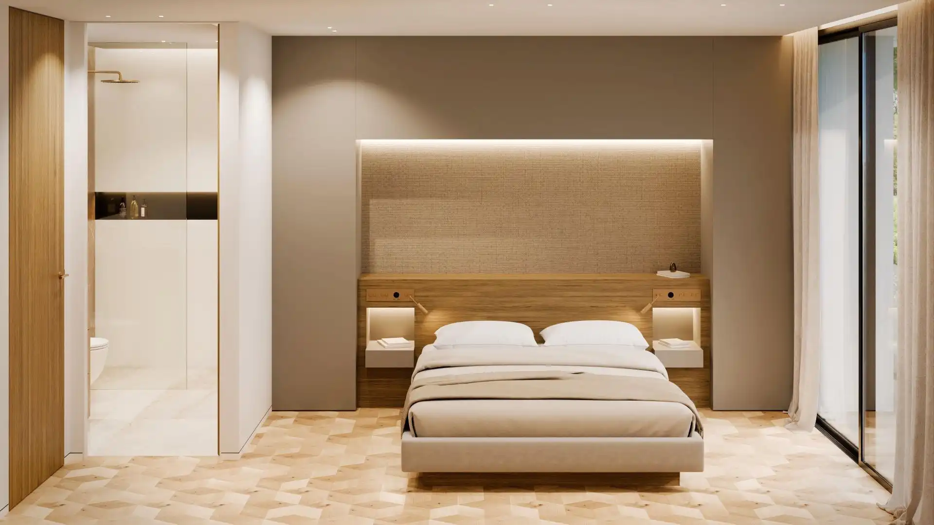 Habitación de Casa o chalet en venta en Calvià con Aire acondicionado, Calefacción y Jardín privado