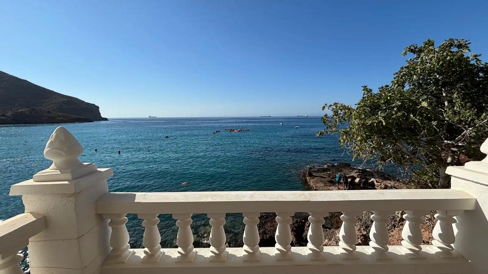 Terrasse von Einfamilien-Reihenhaus zum Verkauf in Cartagena mit Klimaanlage, Heizung und Terrasse