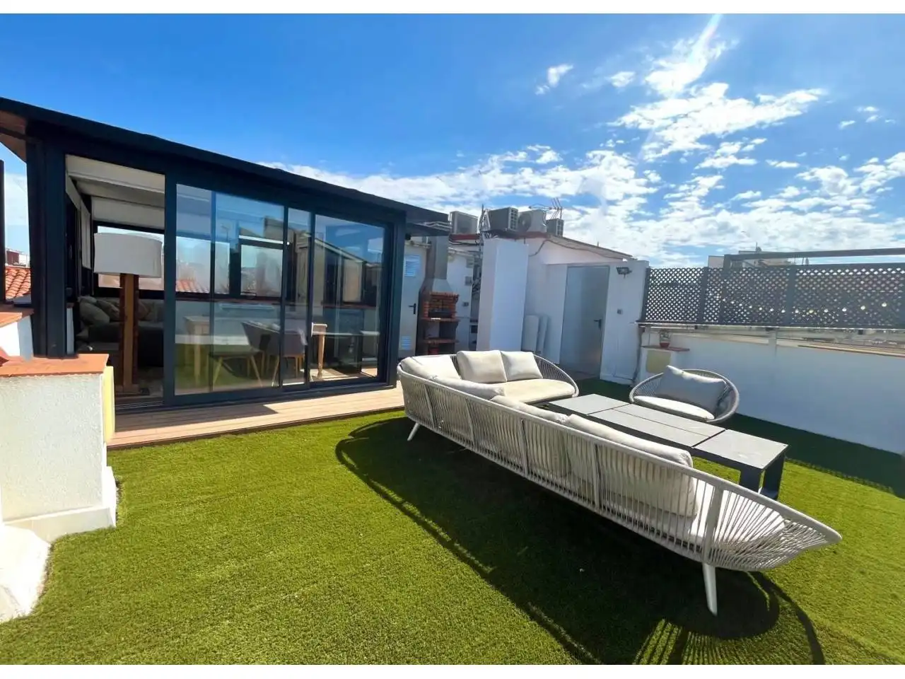 Terrace of Flat for sale in Girona  with Air Conditioner, Heating and Terrace