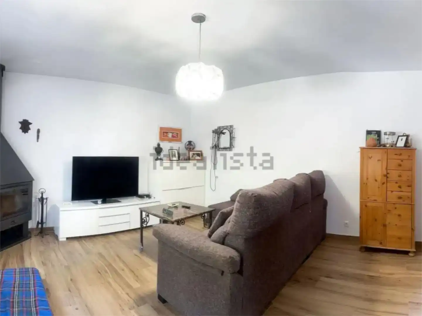 Sala d'estar de Finca rústica en venda en Cártama amb Aire condicionat i Piscina