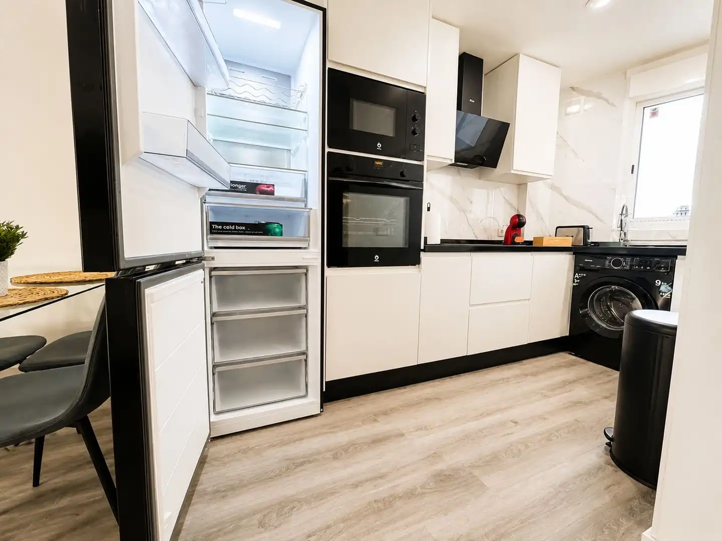 Kitchen of Flat for sale in Santiago del Teide  with Air Conditioner, Terrace and Swimming Pool