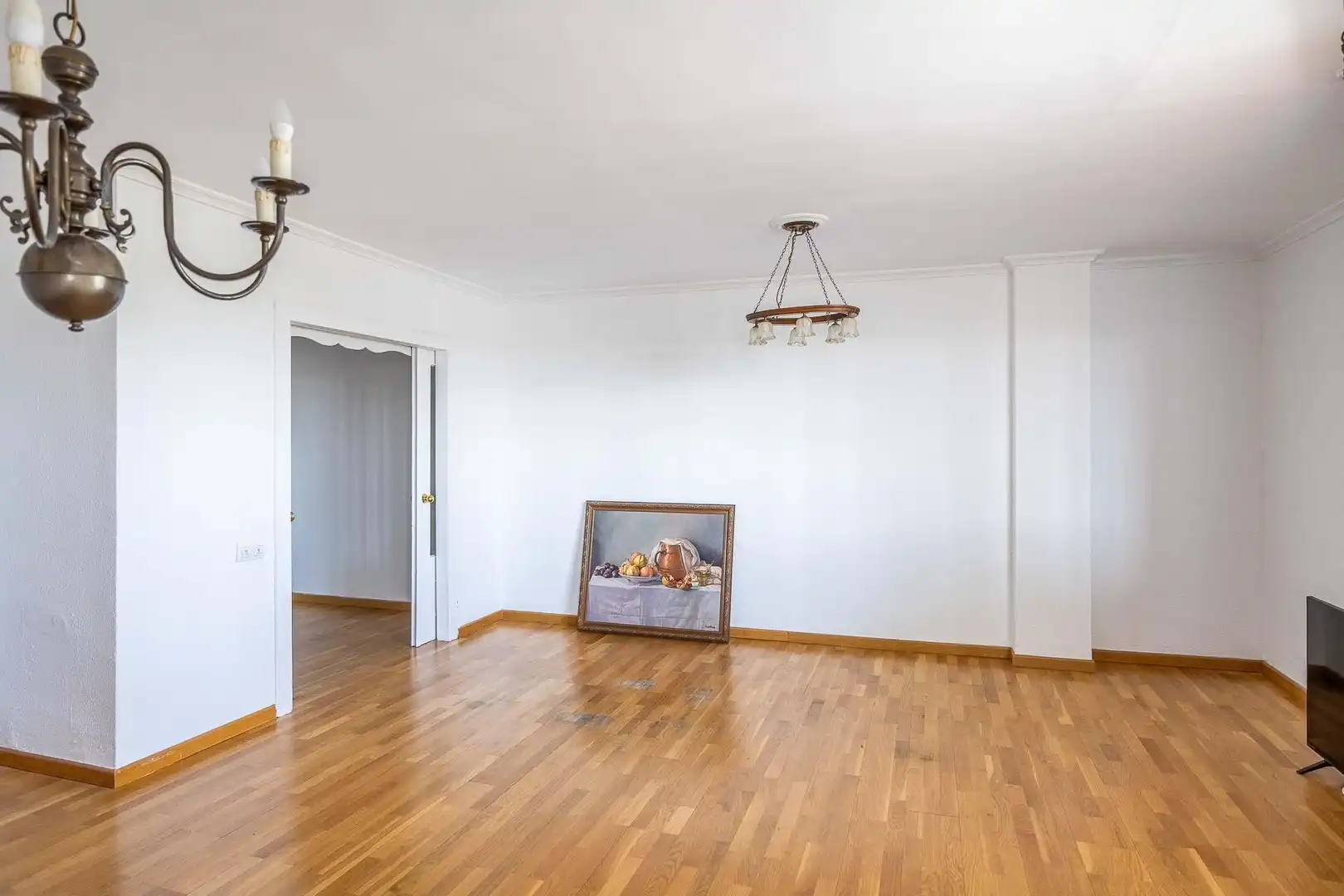 Sala d'estar de Pis en venda en Sevilla amb Aire condicionat, Calefacció i Jardí privat