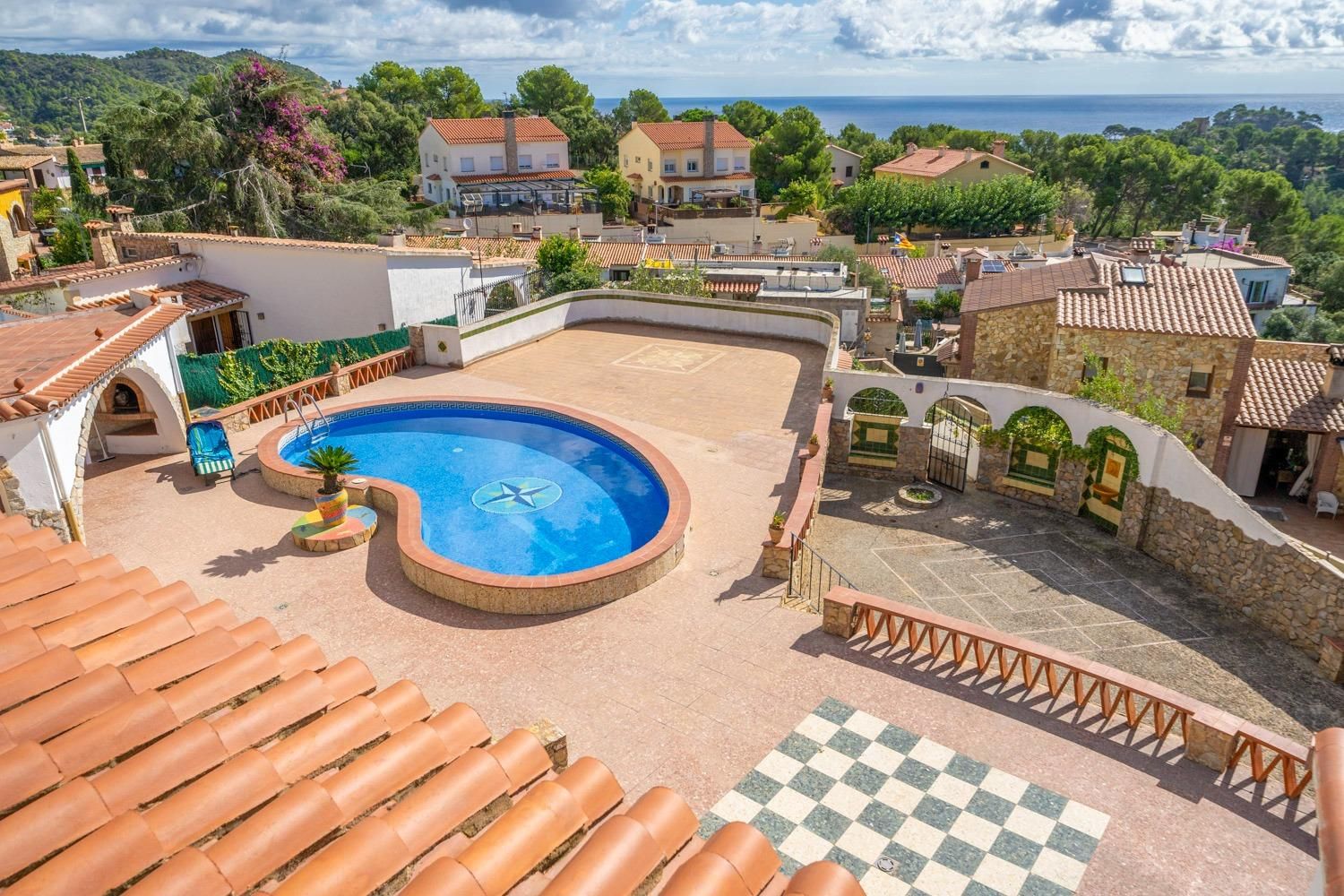 Swimming pool of House or chalet for sale in Tossa de Mar  with Private garden, Terrace and Storage room