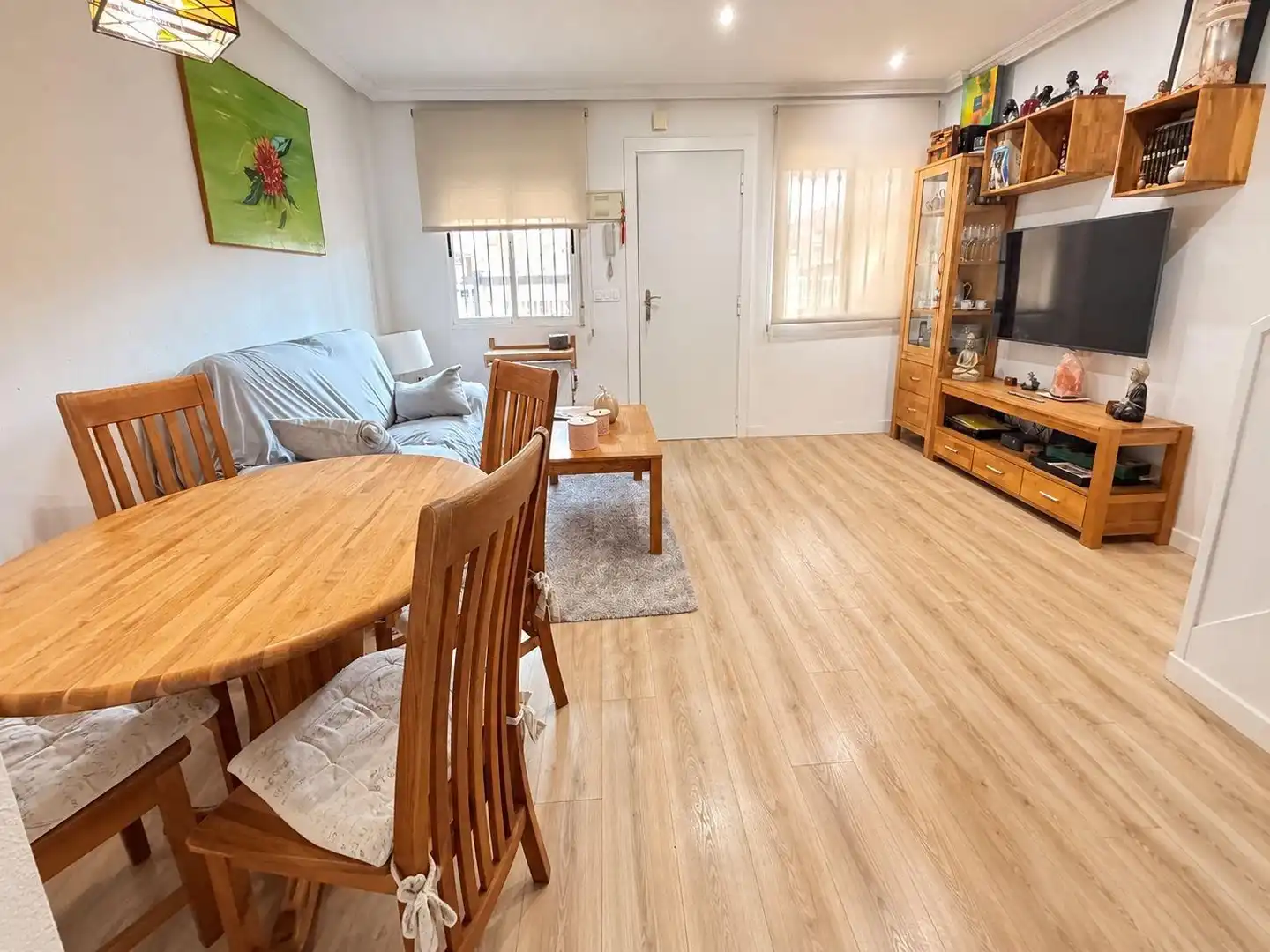 Sala d'estar de Casa o xalet en venda en Santa Pola amb Jardí privat, Terrassa i Traster