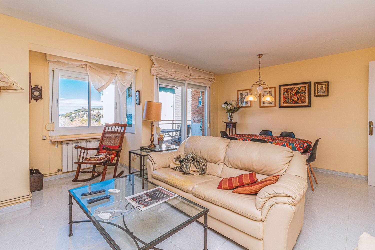 Living room of Flat for sale in Sant Pol de Mar  with Heating