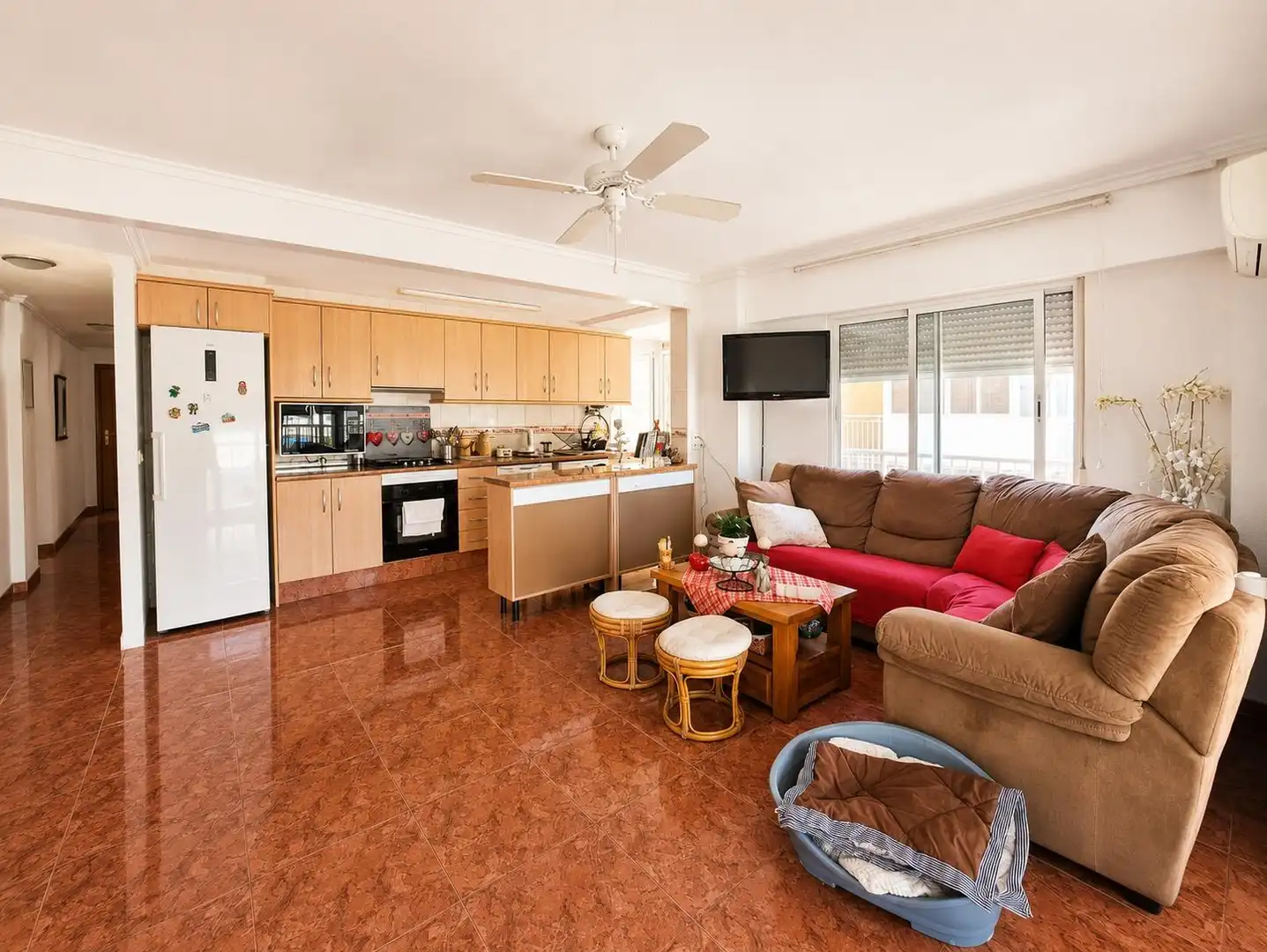 Cuina de Apartament en venda en Santa Pola amb Aire condicionat, Calefacció i Terrassa
