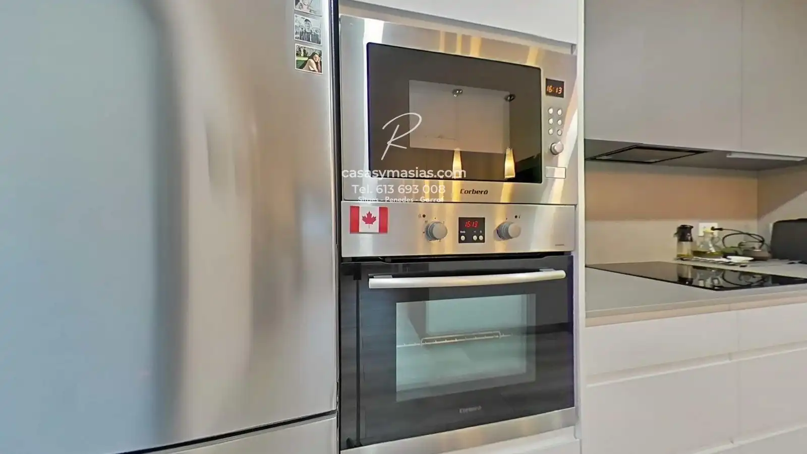Cocina de Casa o chalet en venta en Vallirana con Aire acondicionado, Calefacción y Jardín privado