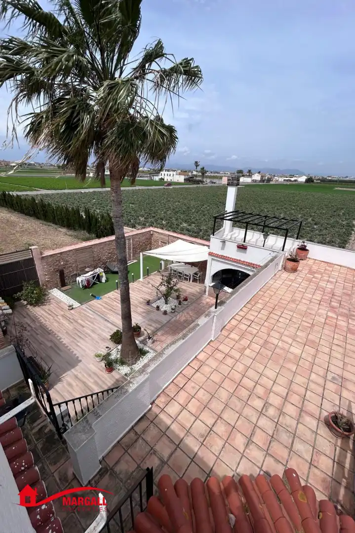 Terrassa de Casa o xalet en venda en Alboraya amb Aire condicionat, Calefacció i Jardí privat