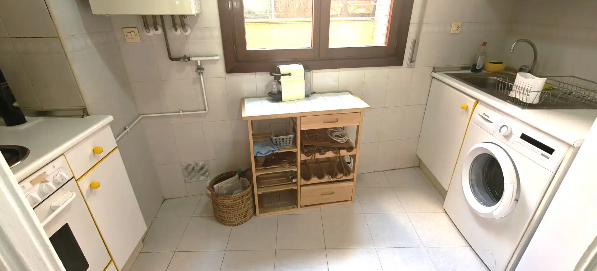 Cocina de Apartamento en venta en Zaragoza con Aire acondicionado, Calefacción y Parquet