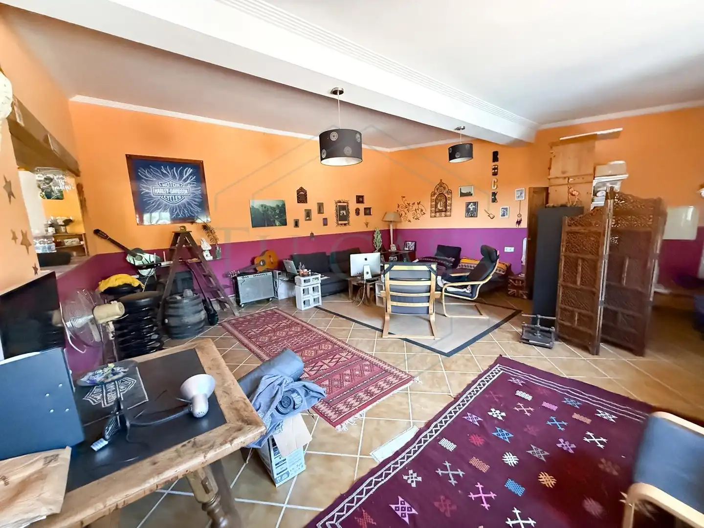 Sala d'estar de Casa o xalet en venda en Chiclana de la Frontera amb Jardí privat, Terrassa i Traster