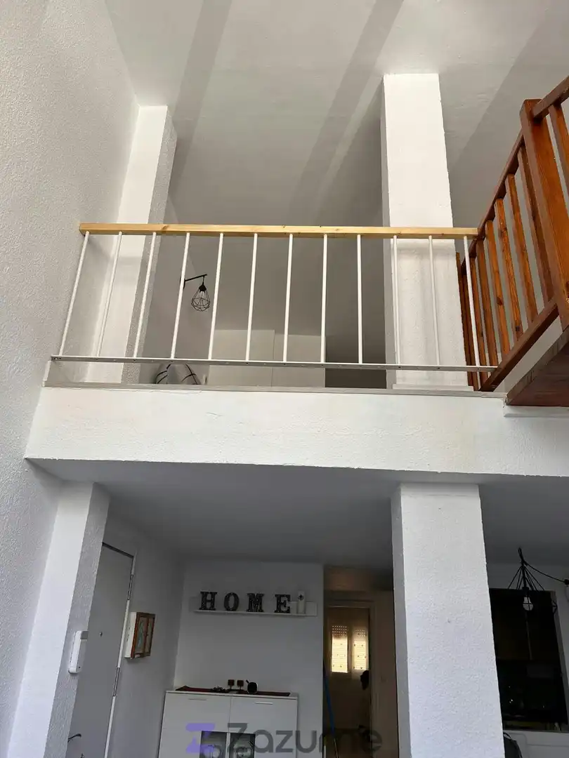 Terraza de Piso de alquiler en Pineda de Mar con Parquet, Amueblado y Horno