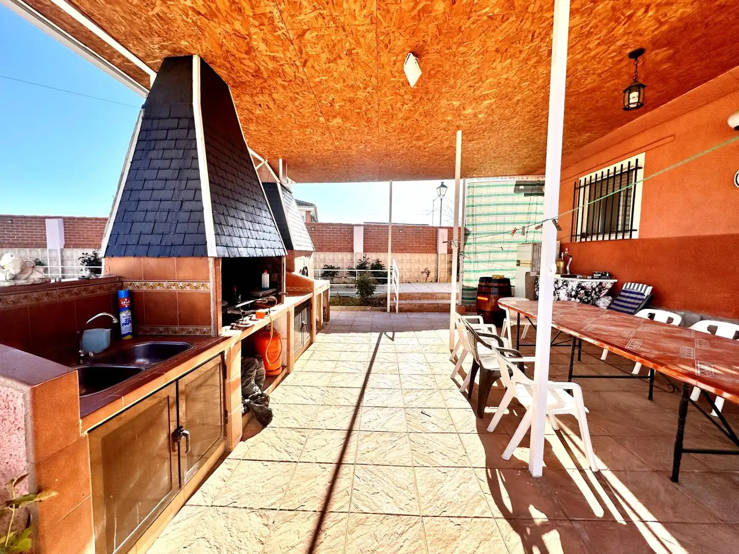 Terrace of Houses for sale in Escalona  with Air Conditioner, Heating and Private garden