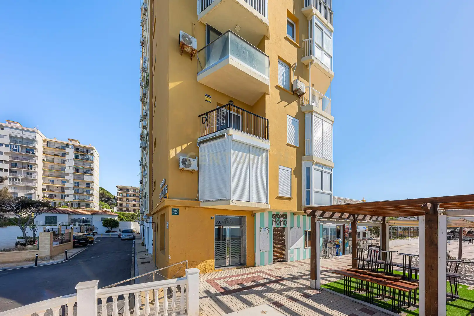 Vista exterior de Estudio en venta en Mijas con Jardín privado y Piscina comunitaria