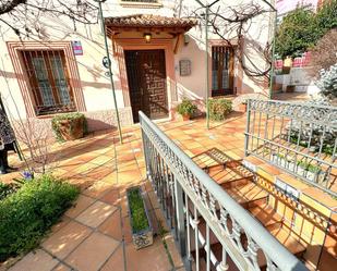 Exterior view of House or chalet for sale in Cabanillas del Campo  with Private garden