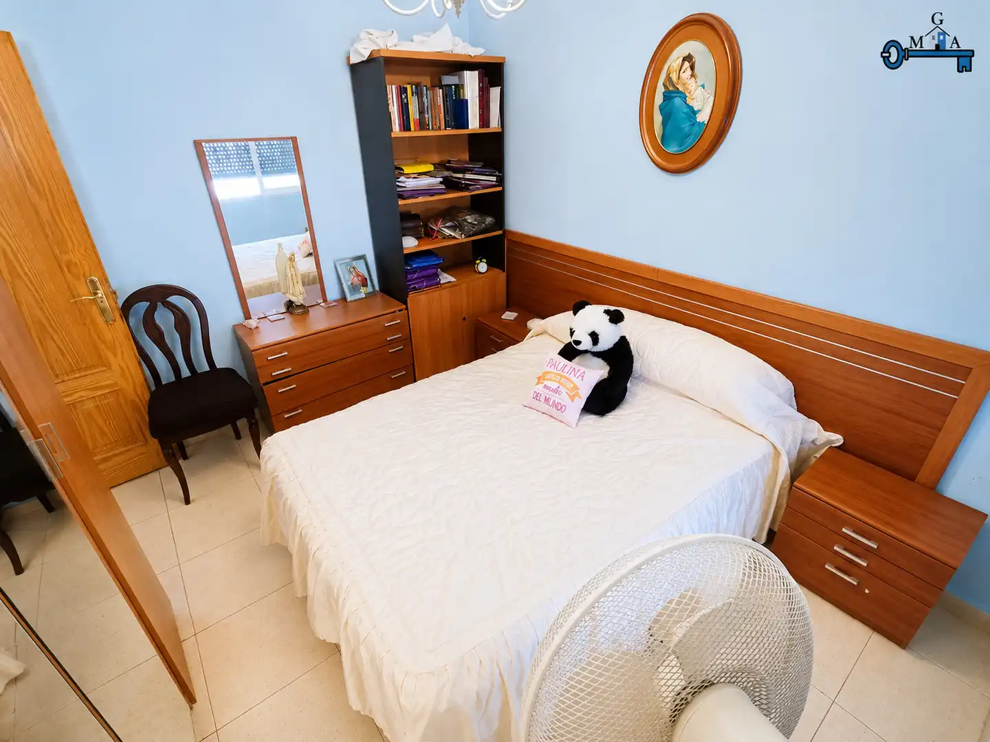 Schlafzimmer von Haus oder Chalet zum Verkauf in El Viso de San Juan mit Privatgarten, Terrasse und Abstellraum