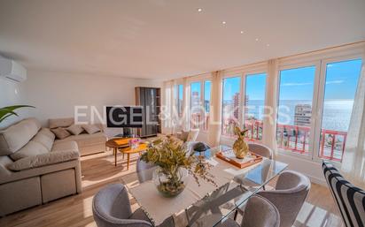 Sala d'estar de Pis en venda en Alicante / Alacant amb Aire condicionat, Calefacció i Parquet