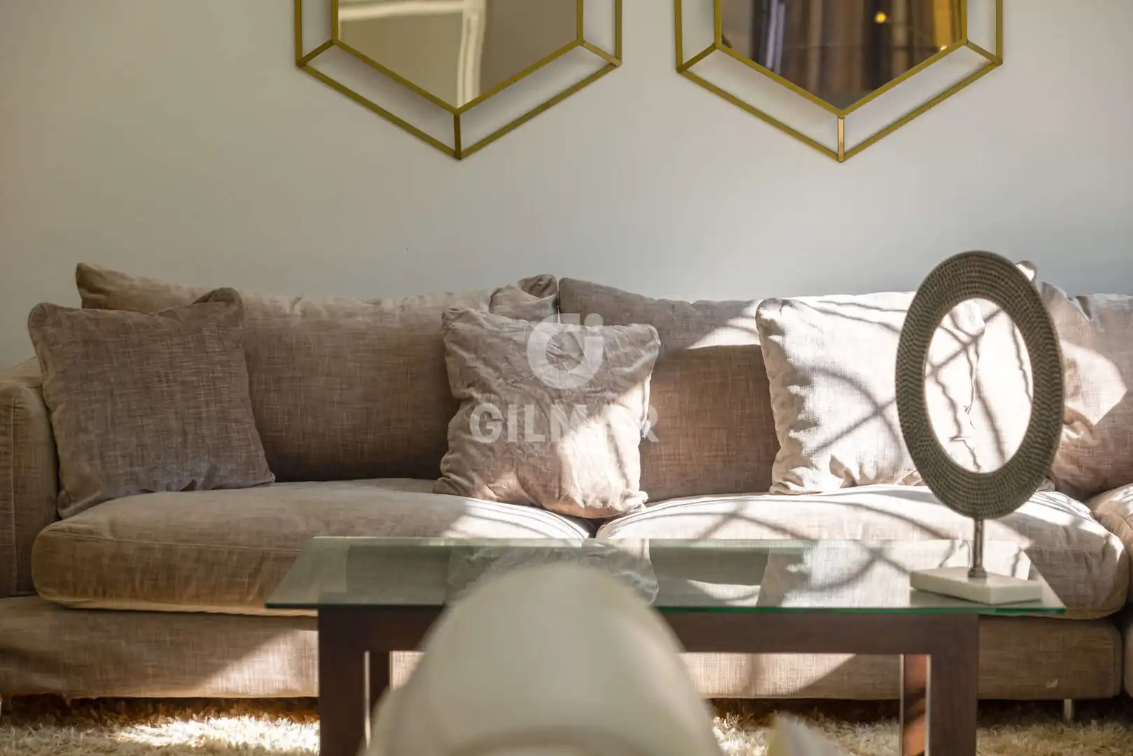 Sala de estar de Casa o chalet en venta en Estepona con Calefacción, Jardín privado y Piscina