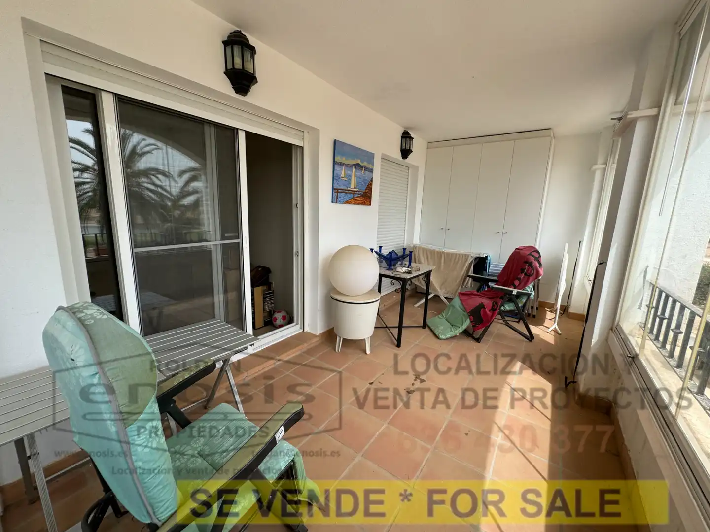 Balcony of Apartments for sale in Torre-Pacheco  with Air Conditioner, Terrace and Furnished