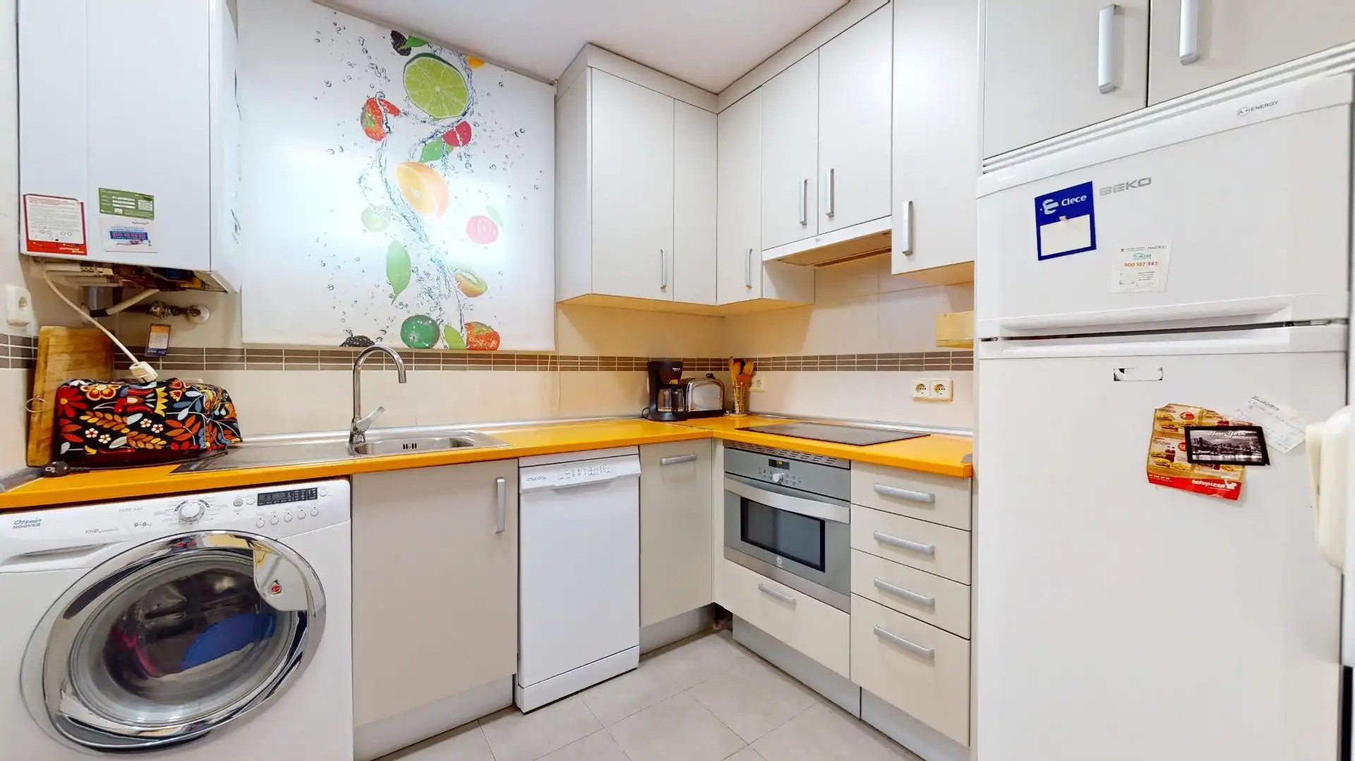 Küche von Wohnung zum Verkauf in Madrid mit Klimaanlage, Heizung und Möbliert