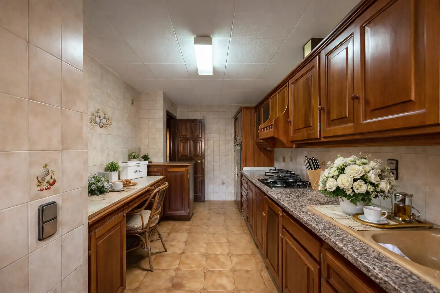 Cuina de Casa o xalet en venda en Riudarenes amb Calefacció, Jardí privat i Balcó