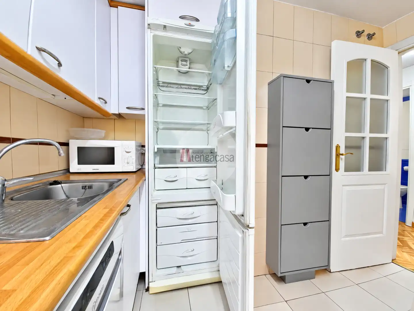 Küche von Wohnungen zur Miete in Barrio de Salamanca