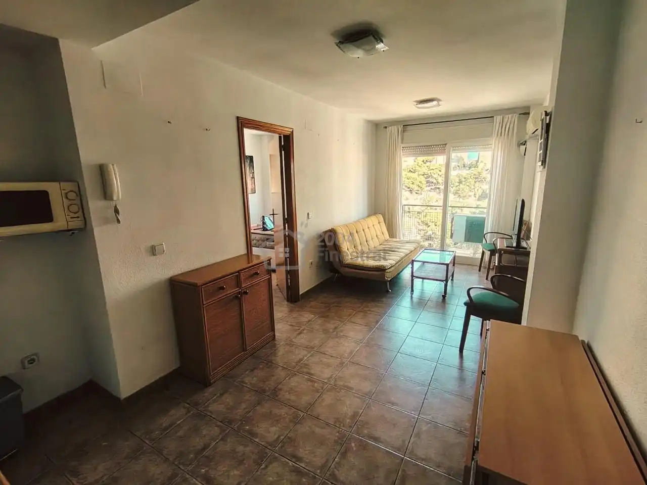 Wohnzimmer von Wohnung zum Verkauf in Finestrat mit Klimaanlage, Terrasse und Möbliert