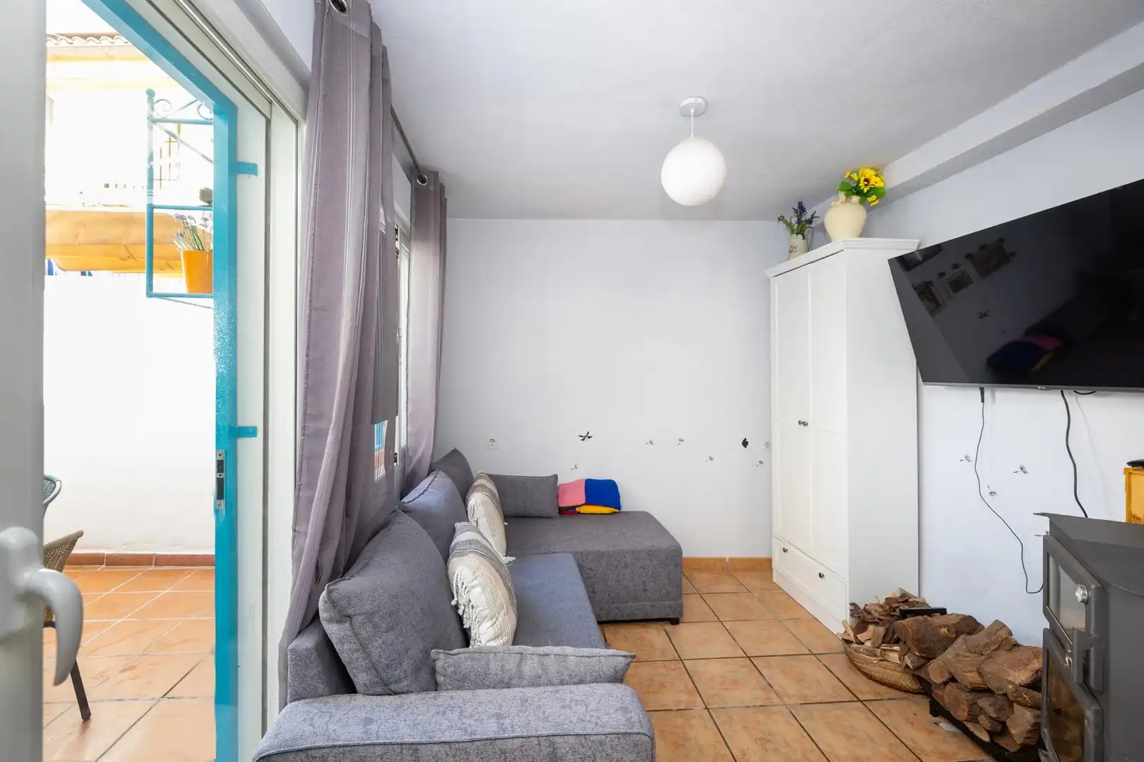 Wohnzimmer von Einfamilien-Reihenhaus zum Verkauf in Granada