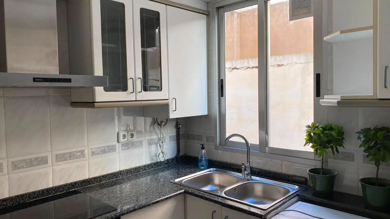 Cocina de Piso de alquiler en Valencia con Terraza