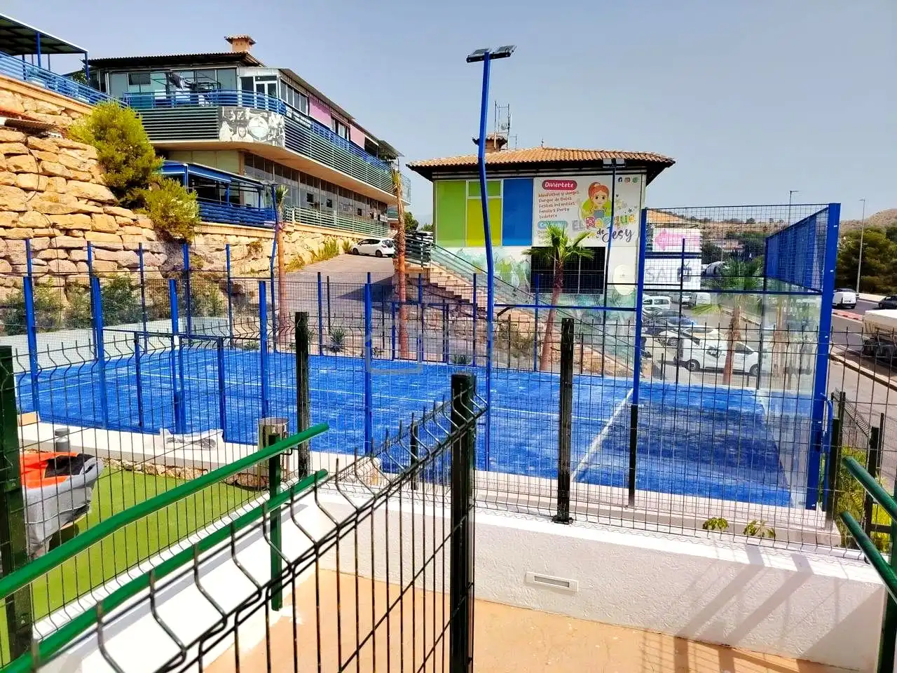 Vista exterior de Casa adosada en venta en La Nucia con Aire acondicionado, Jardín privado y Terraza