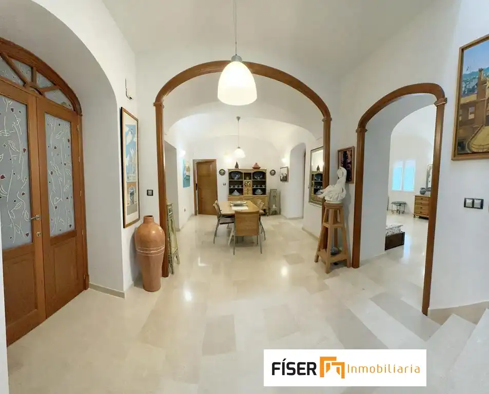 Comedor de Casa o chalet en venta en Los Santos de Maimona con Calefacción y Jardín privado