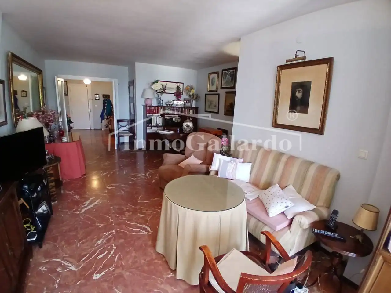 Living room of Flat for sale in Málaga  with Air Conditioner, Heating and Terrace