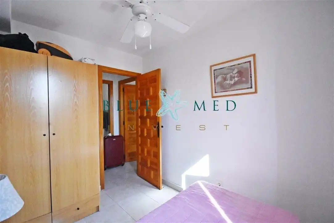 Schlafzimmer von Wohnung zum Verkauf in Mazarrón mit Privatgarten, Terrasse und Möbliert