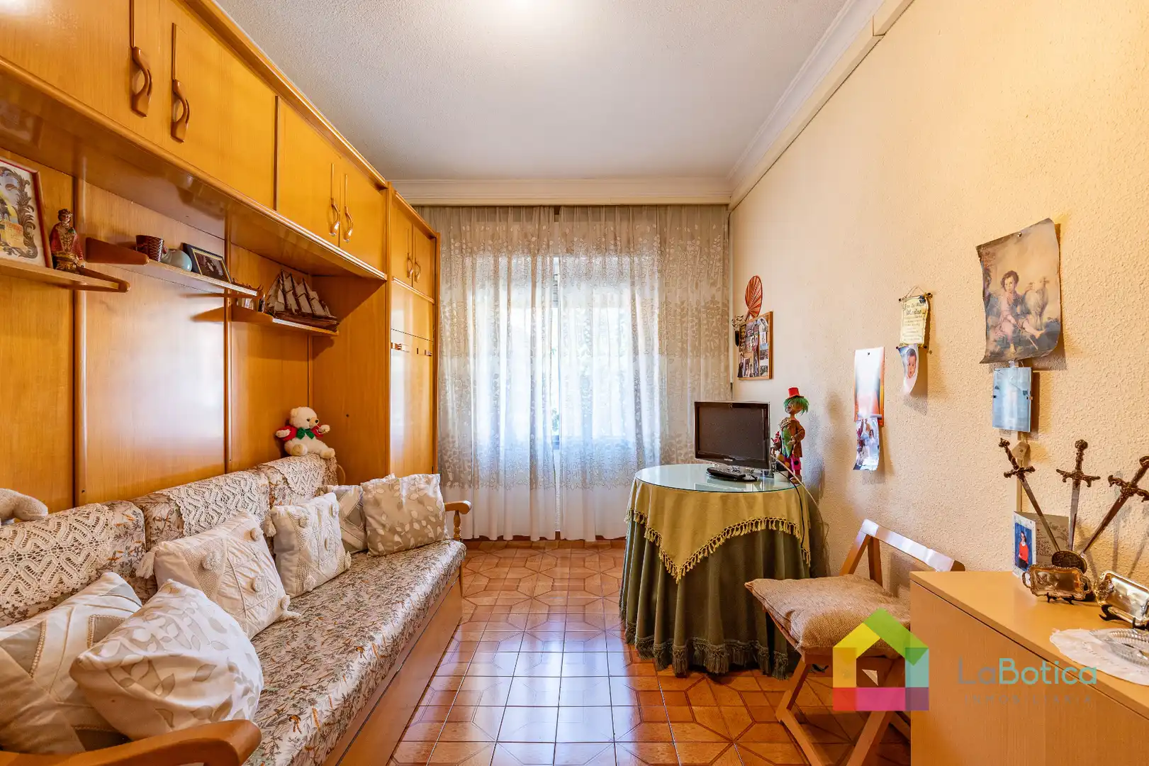Sala d'estar de Pis en venda en Santa Bárbara