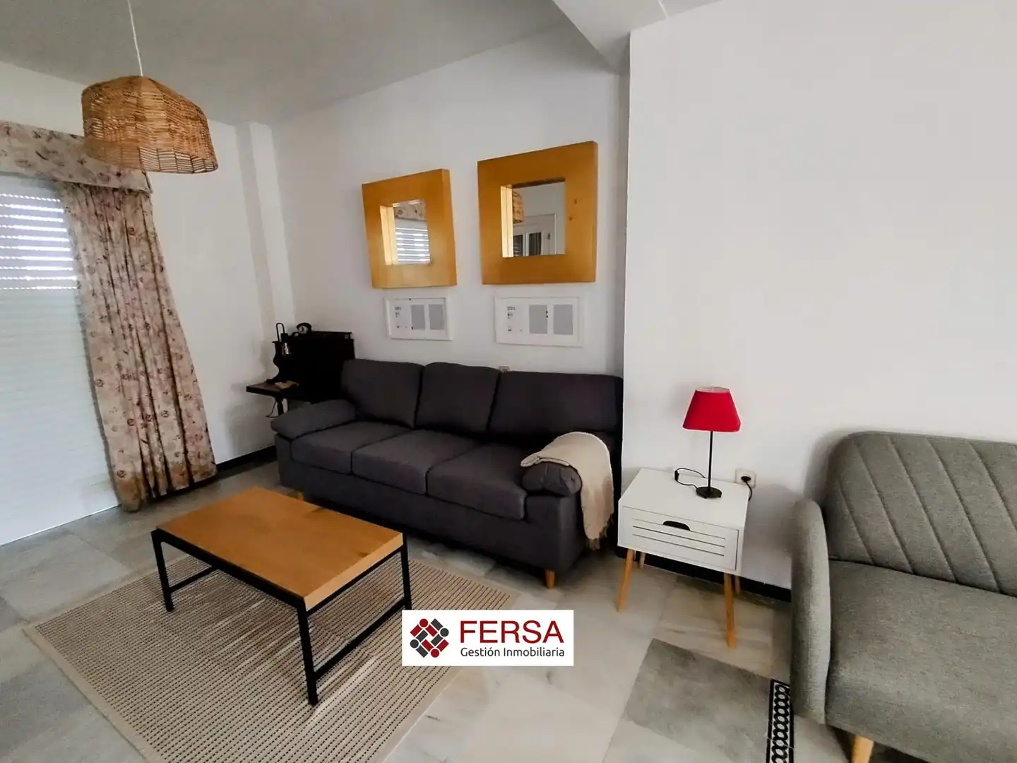 Living room of Attic for rent in El Puerto de Santa María  with Air Conditioner, Heating and Terrace