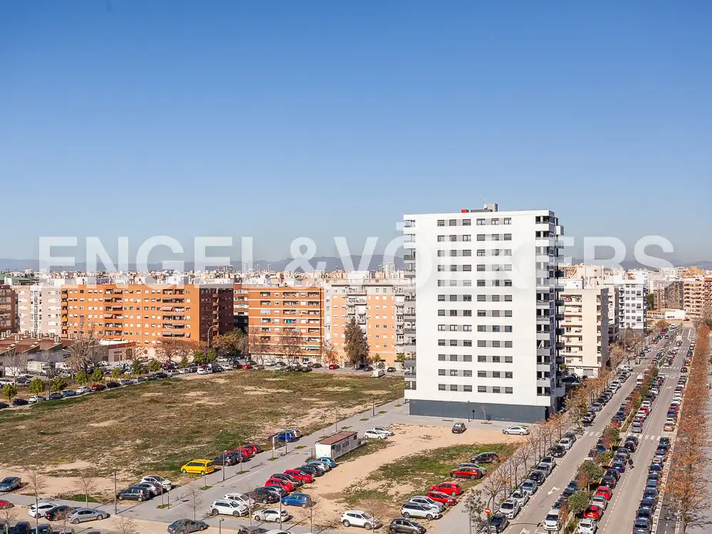 Vista exterior de Pis de lloguer en Valencia amb Aire condicionat, Calefacció i Terrassa