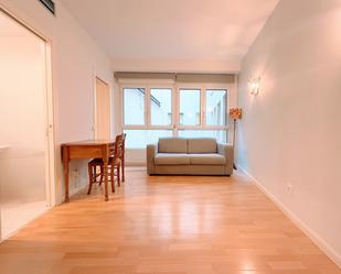 Living room of Flat to rent in  Madrid Capital  with Air Conditioner, Heating and Furnished