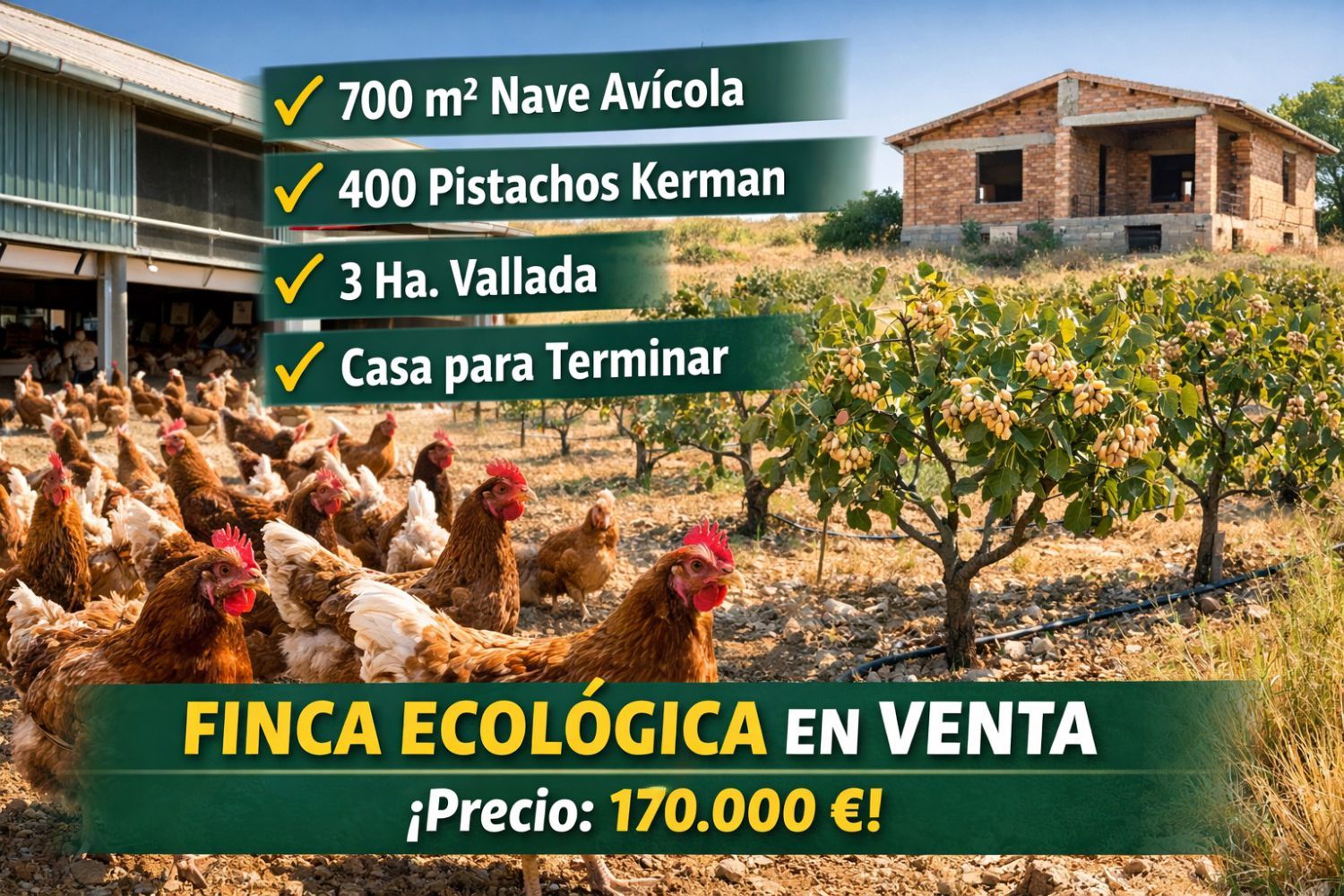 Finca rústica en venta en Herencia