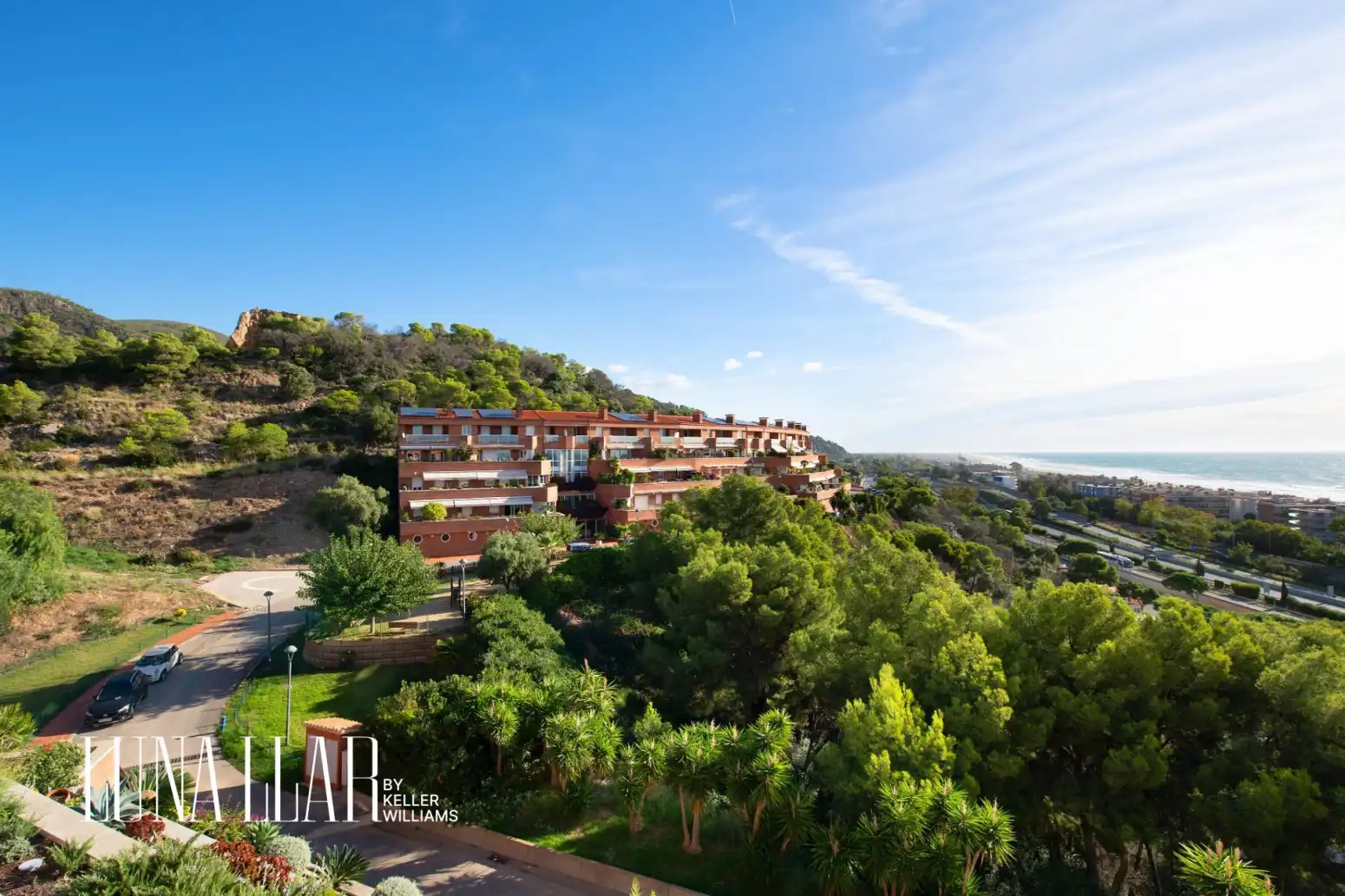 Exterior view of Attic for sale in Sitges  with Air Conditioner and Terrace