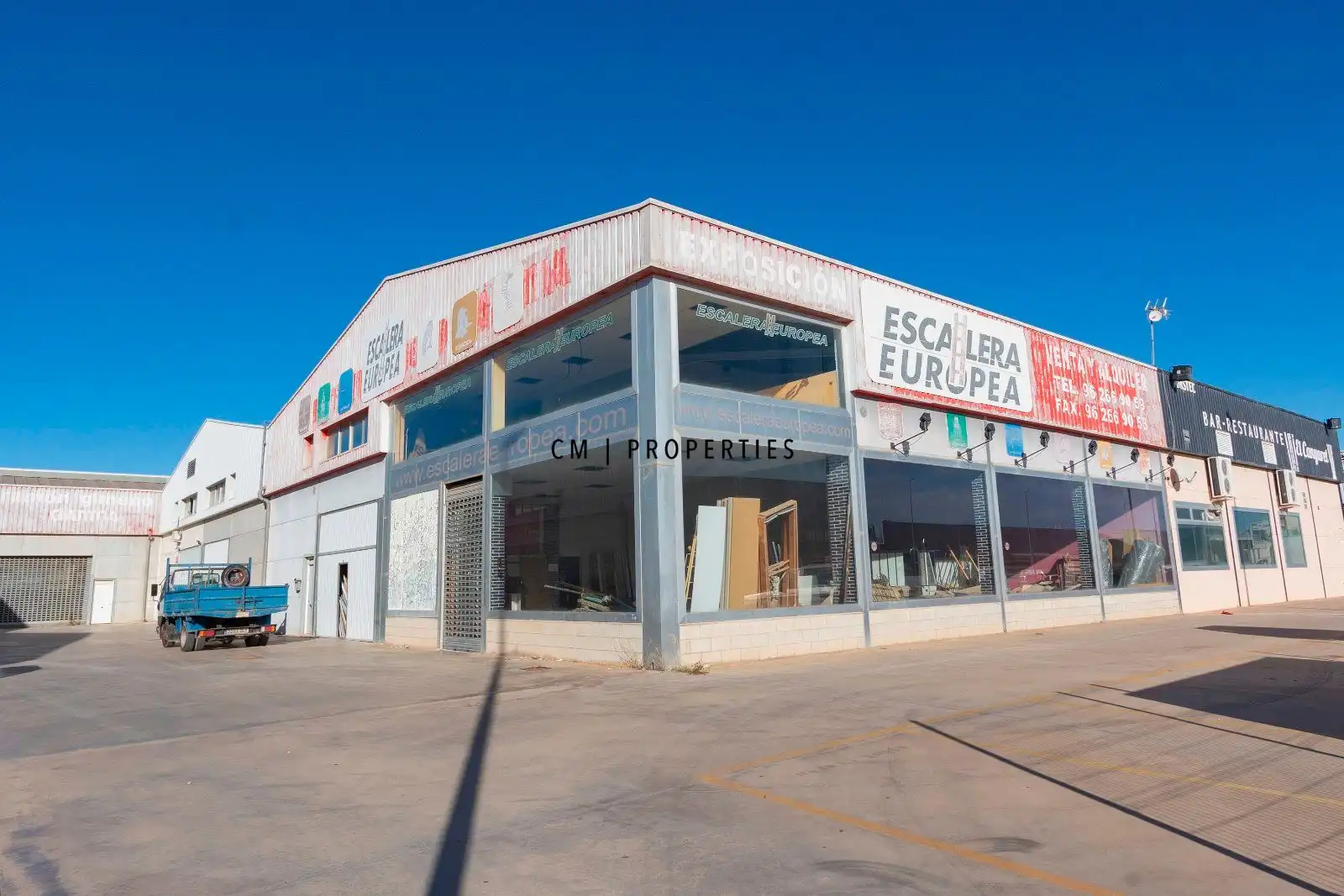 Vista exterior de Nave industrial en venta en Canet d'En Berenguer