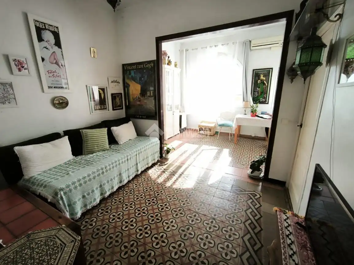 Living room of Flat for sale in Barcelona  with Air Conditioner