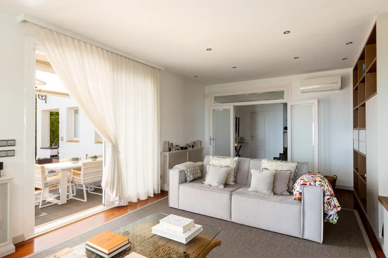 Sala de estar de Casa o chalet en venta en Mataró con Aire acondicionado, Calefacción y Terraza