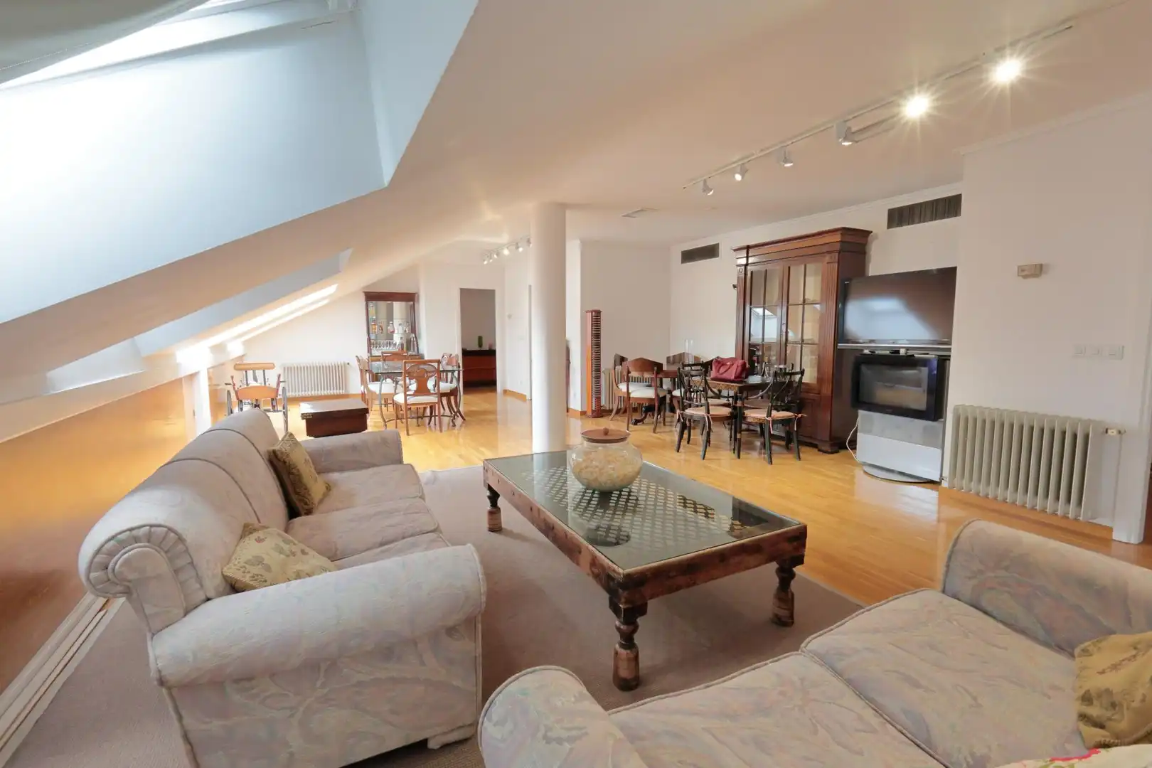 Sala de estar de Ático en venta en Bembibre con Calefacción y Balcón