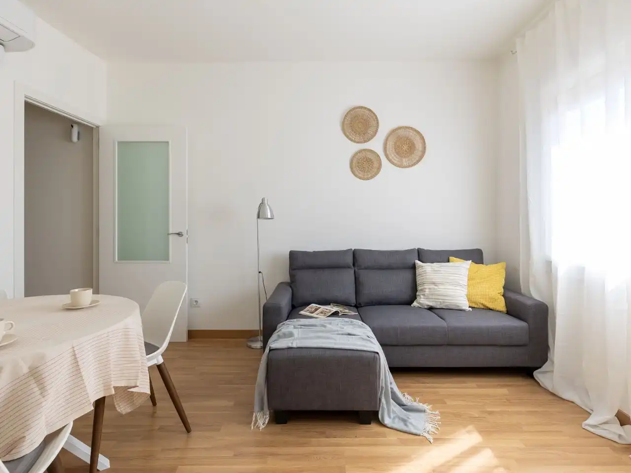 Sala d'estar de Pis en venda en Terrassa amb Aire condicionat i Terrassa