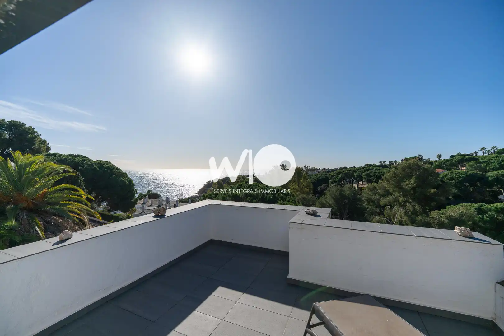 Terraza de Casa o chalet en venta en Blanes con Jardín privado, Terraza y Piscina