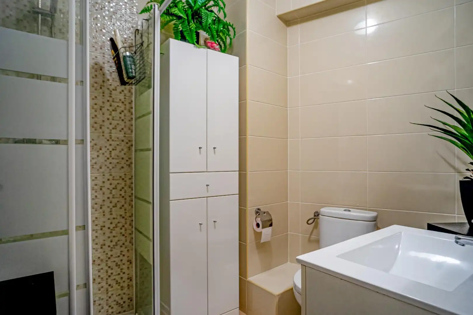 Bany de Apartament en venda en Calpe / Calp amb Aire condicionat, Traster i Balcó