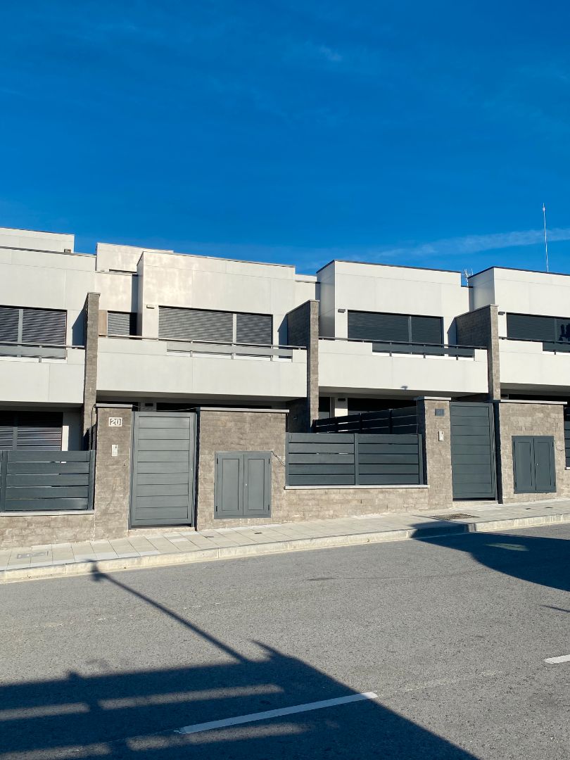 Exterior view of Single-family semi-detached for sale in Zierbena  with Heating, Private garden and Terrace