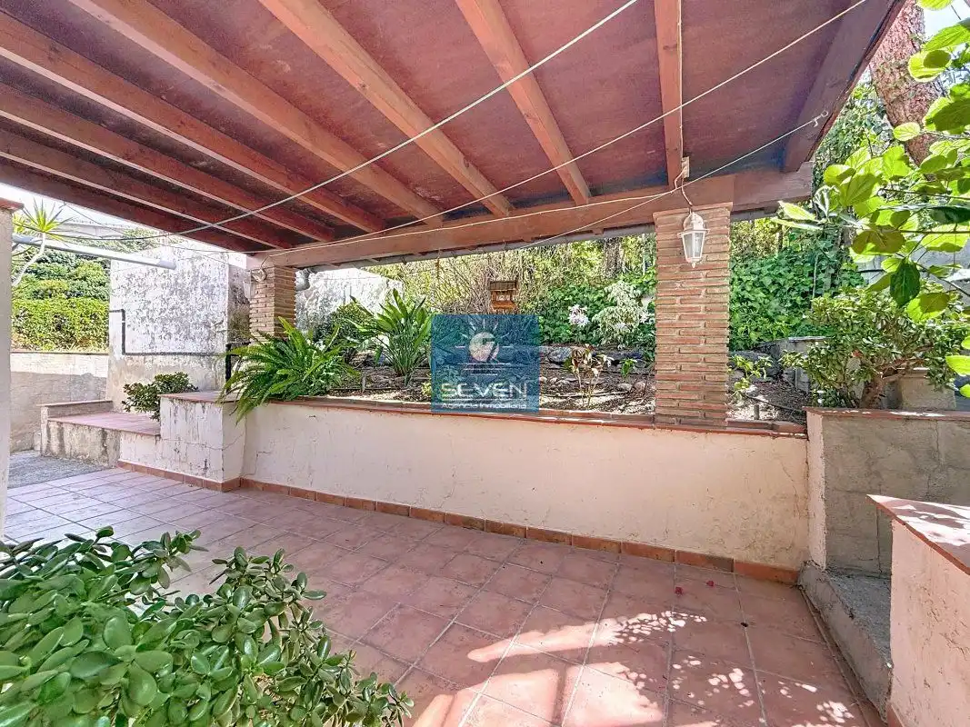 Terraza de Finca rústica en venta en Almuñécar con Aire acondicionado, Jardín privado y Terraza