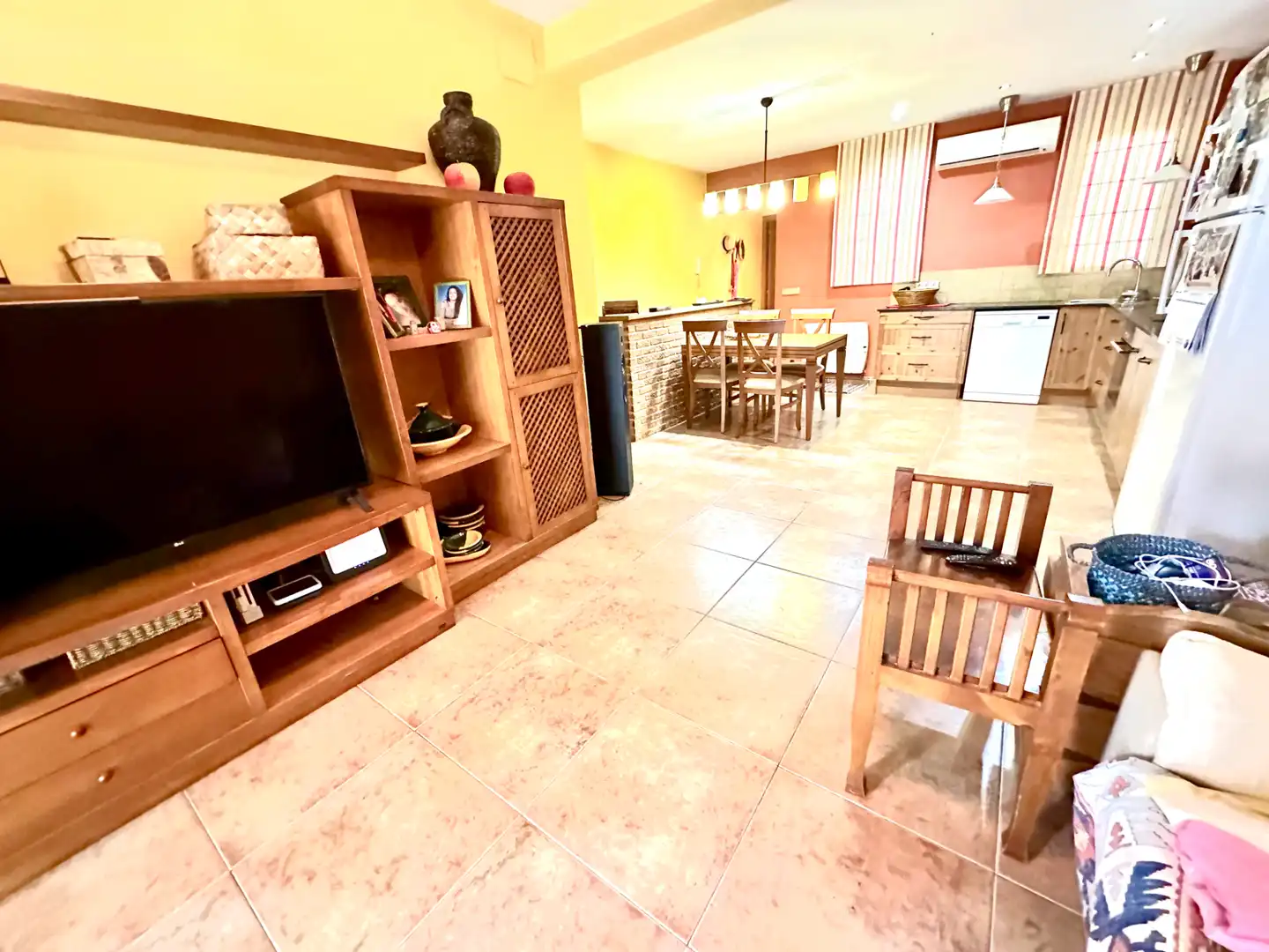 Sala d'estar de Casa adosada en venda en Sabadell amb Aire condicionat, Calefacció i Terrassa