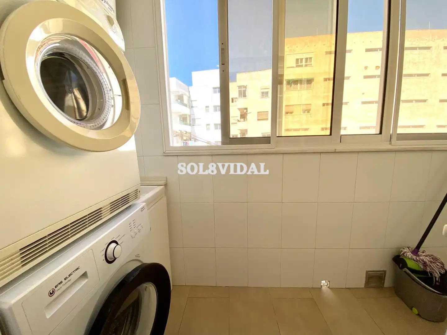 Terraza de Piso de alquiler en Orihuela con Aire acondicionado, Calefacción y Amueblado