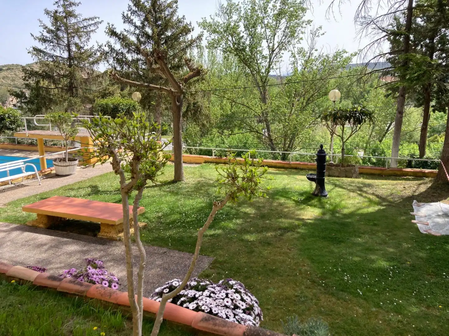 Garten von Wohnung zum Verkauf in Lanciego / Lantziego mit Heizung, Terrasse und Schwimmbad